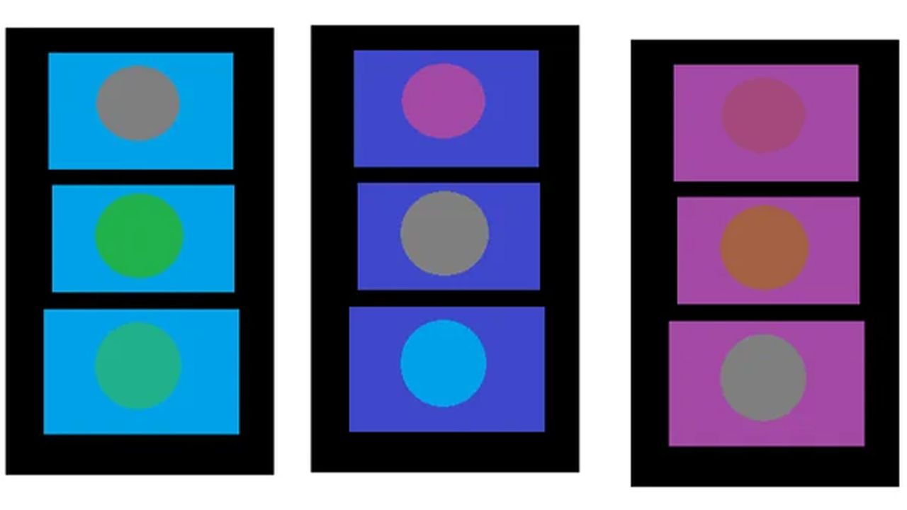 This perplexing optical illusion proves the power of colour theory