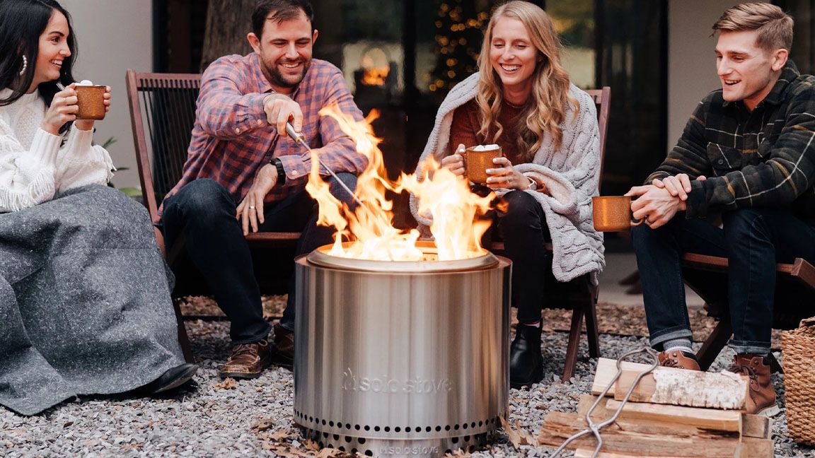 This smokeless fire pit means I didn't waste the summer making a cosy cottage courtyard – and it's reduced for Labor Day