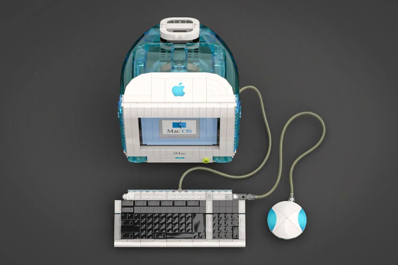 This Lego Apple iMac G3 is the perfect retro toy design I never knew I needed