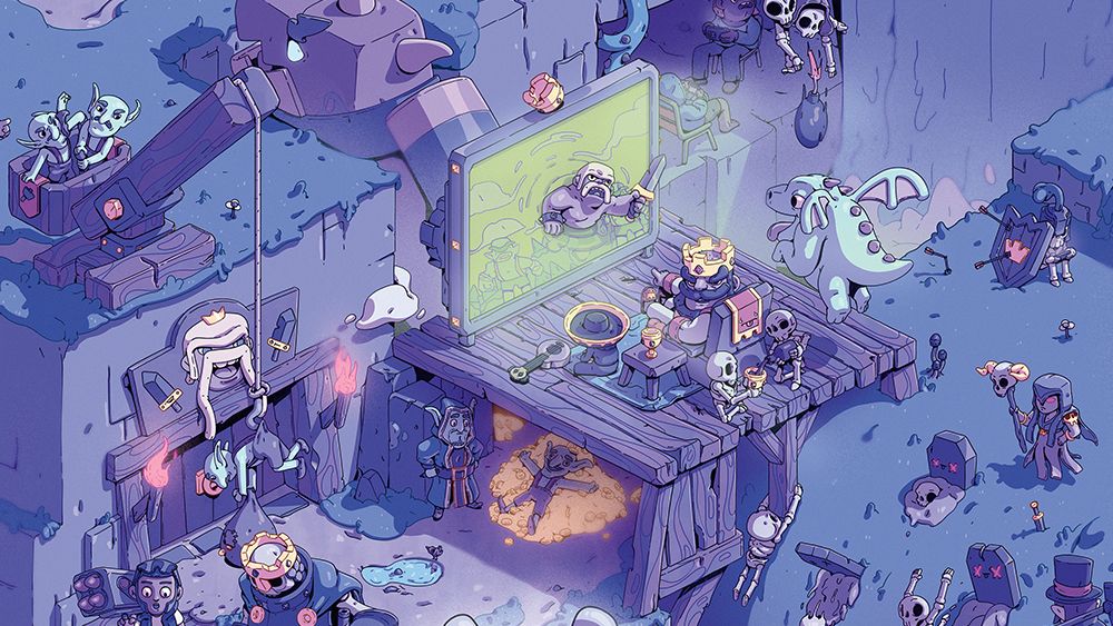 How I solved a colouring nightmare to make this isometric artwork for Supercell's 15th anniversary